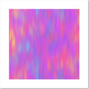 Abstract Color Burst Posters and Art